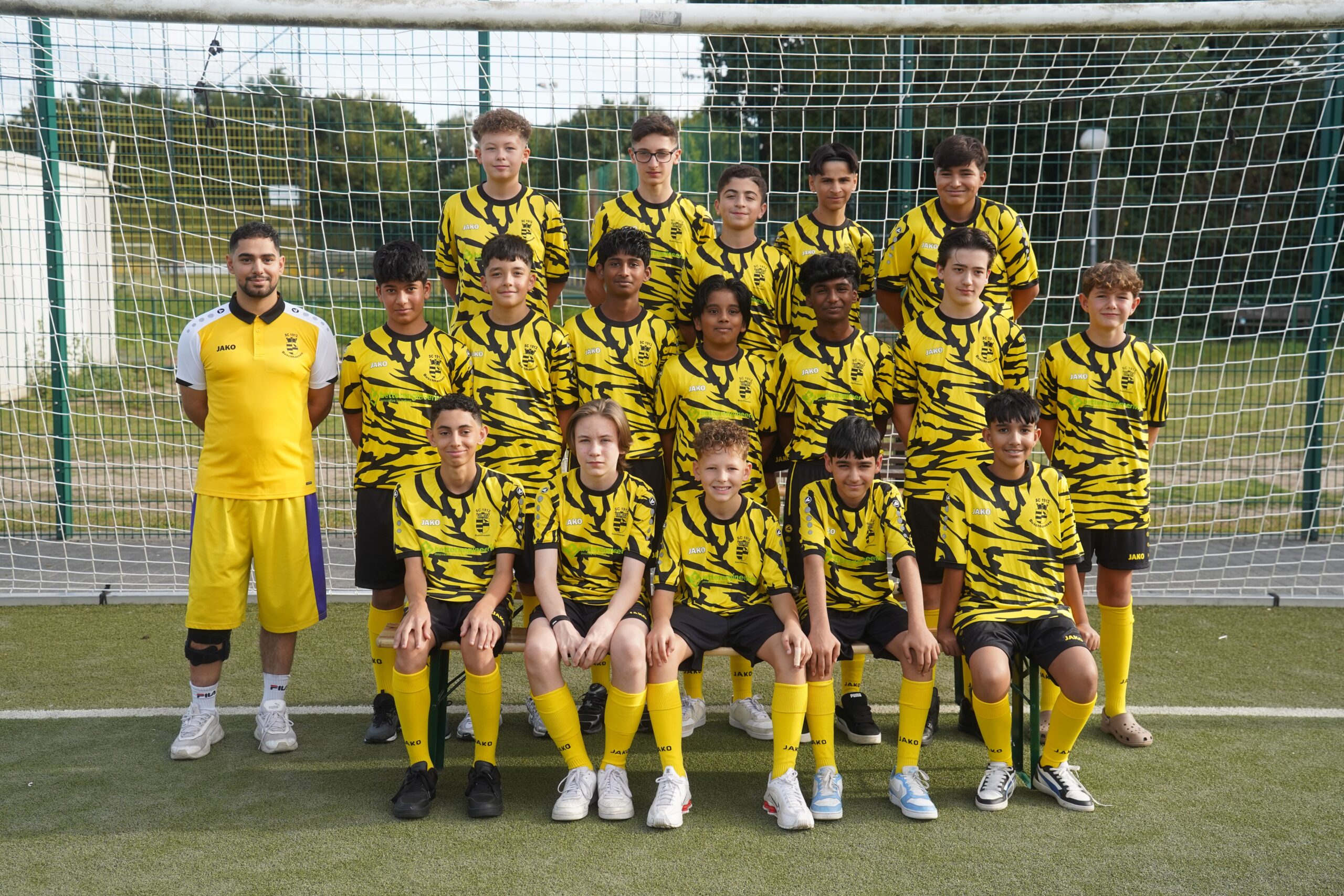 Mannschaftsfoto der Fussball C3-Jugend des SC Buschhausen 1912 e. V.