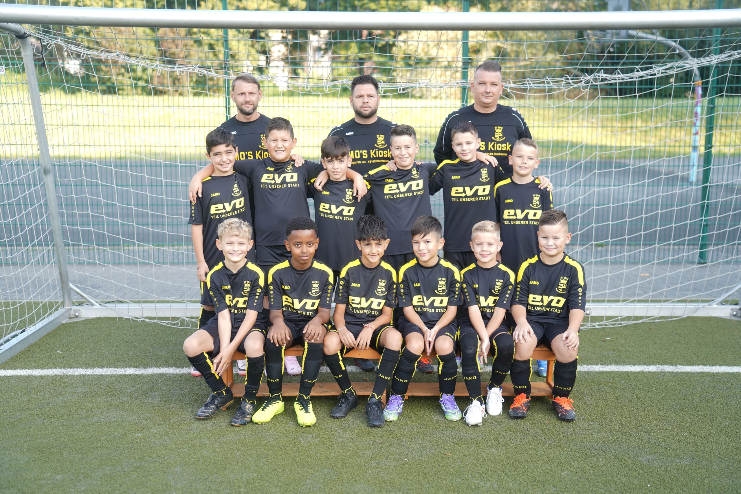 Mannschaftsfoto der Fussball E2-Jugend des SC Buschhausen 1912 e. V.