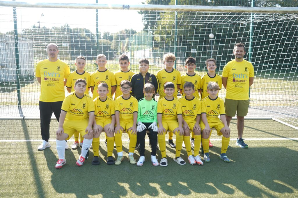 Mannschaftsfoto der Fussball D1-Jugend des SC Buschhausen 1912 e. V.